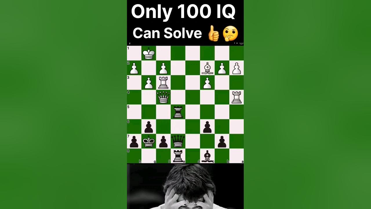 100 IQ Chess Puzzle !! #chess #chess24 #chessvibes #GMHikaru