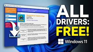 Update ALL Drivers on Windows 11 for FREE | All Drivers Update in One Tool