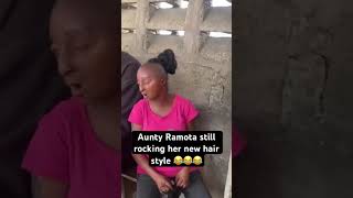 Aunty Ramota Still Rocking Her New Hair Style