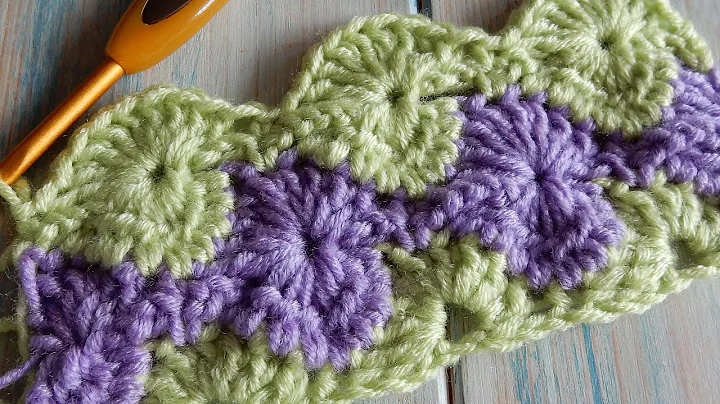How to Crochet Catherine Wheel / StarBurst Stitch
