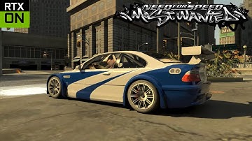 Need for Speed Most Wanted RTX Remix