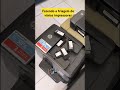 Diversas impressoras, vários modelos, fazendo a triagem, levantamento de problemas
