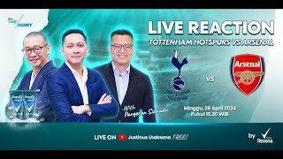 THE DERBY LIVE REACTION #33 EPL : TOTTENHAM HOTSPURS VS ARSENAL