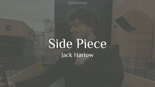 Side Piece - Jack Harlow (lyrics/letra)