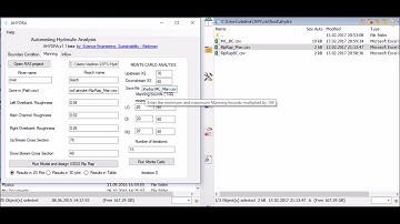 Automating HEC-RAS manning roughness