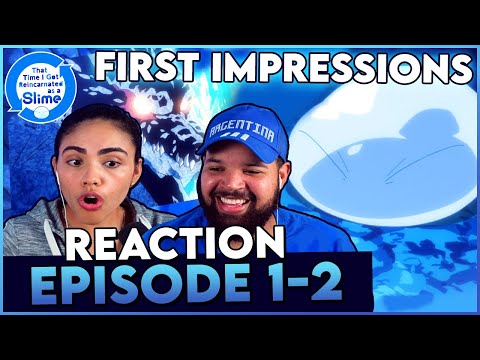 RIMURU and VELDORA - That Time I Got Reincarnated as a Slime Episode 1-2 Reaction