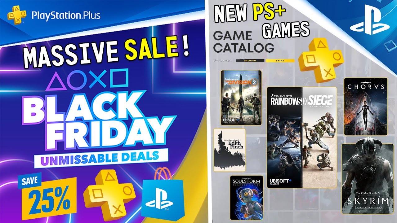 Black Friday PlayStation Plus