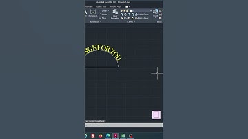AutocadTips - 02 | Arc text & edit | Autocad beginners #autocad