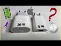 20 W iPhone Hızlı Şarj Adaptörü vs 5 W Adaptör | Ne Kadar Hızlı?