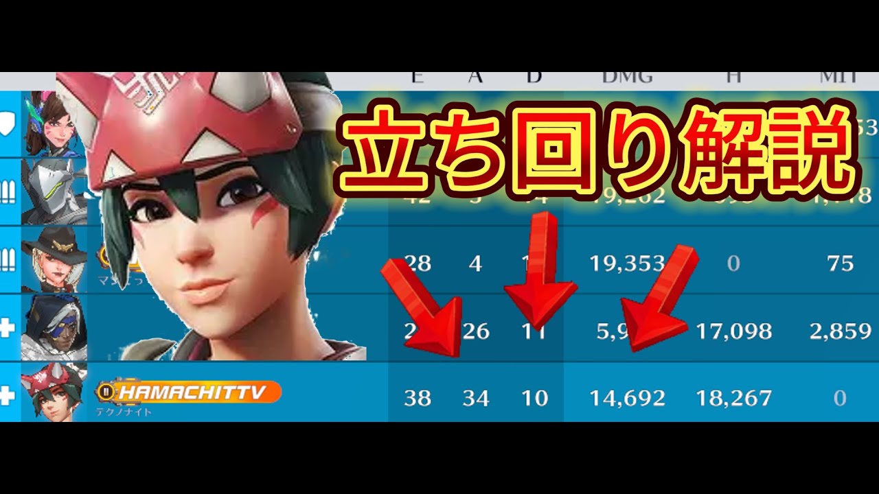 【OW2】ヒールしつつも火力も出すキリコの立ち回りと意識すること