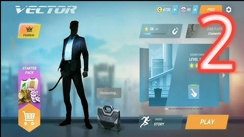 Vector gameplay #2 Downtown level 7 - 11 (3 stars)