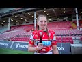 POST MATCH | Emma Sing after  her 100th appearance for Gloucester Hartpury in the Slater Cup