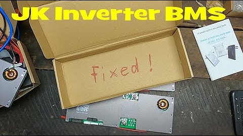 JK Inverter BMS Reset fixed! Here is what caused the issue...