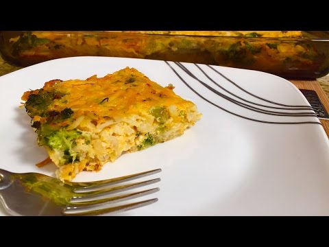 Video: Casseruola Hash-Brown Broccoli-Cheddar