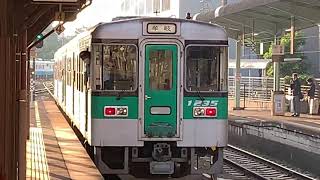 1200形(2B)6:46発牟岐線各駅停車牟岐行き発車