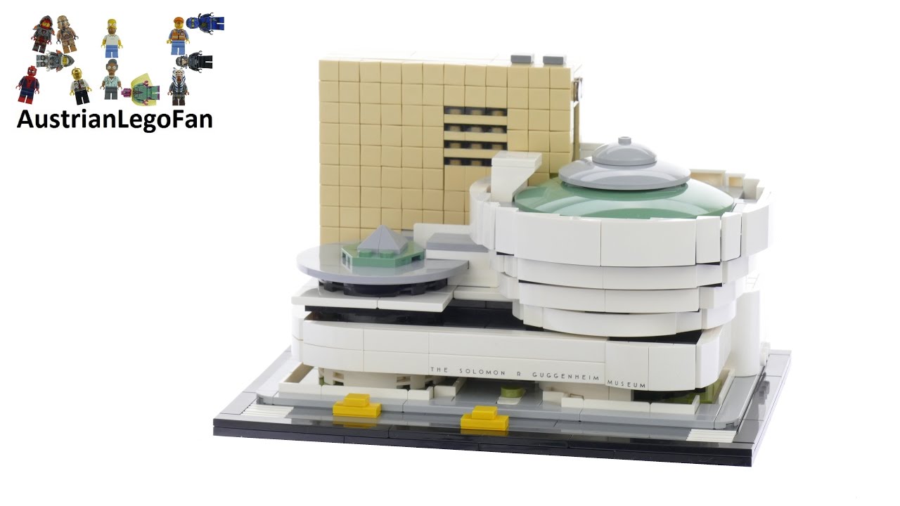 Lego Architecture 21035 Solomon R. Guggenheim Museum Speed Build