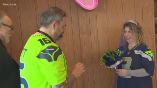 Wedding part of Voodoo Doughnut opening in Houston