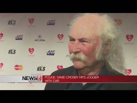 Video: Folk Rocker David Crosby å betale $ 3 millioner til jogger han traff med bil