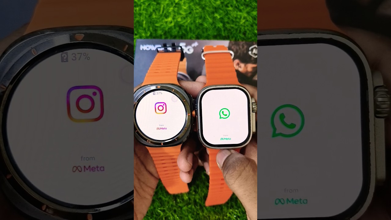 T800+HW S-12🔥ultra smart watch⌚main Instagram+whatsapp kese kare🤫#t800ultrafeatures #shorts #cametv