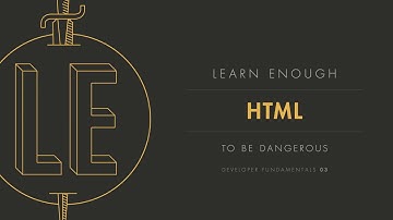 Short Intro to Learn Enough HTML to Be Dangerous