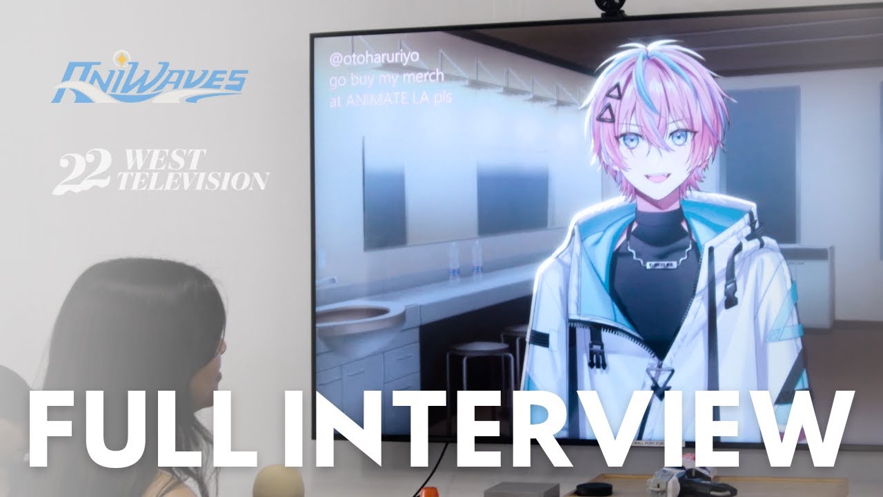 Otoharu Riyo Full Interview w/ 22 West TV | Aniwaves MiniCon 25 