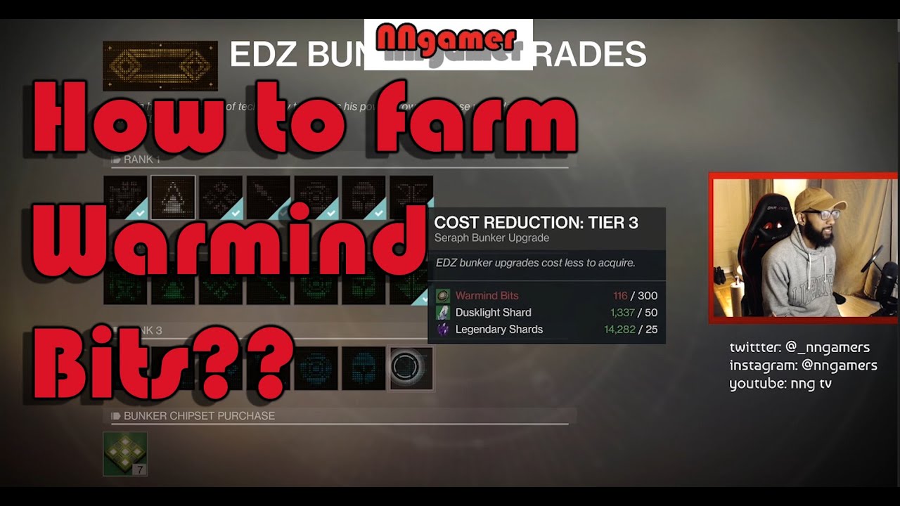 Destiny 2: How to Level up a Seraph Bunker || FAST! Warmind Bit Farm