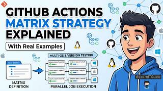 GitHub Actions Matrix Strategy Explained | Multi-OS Testing in 2026
