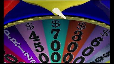 Wheel of Fortune PS2 Run Game 3