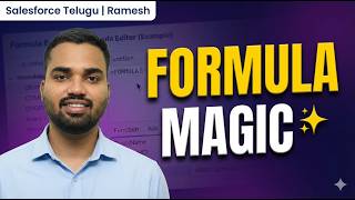 Salesforce Formula Field Explained 🔥 | Real-Time Example in Telugu
