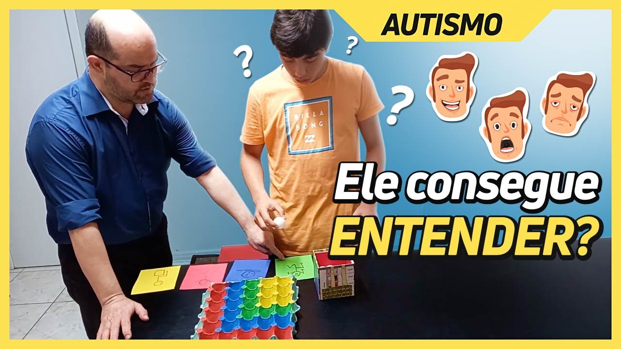 Como ensinar CORES e GESTOS para um AUTISTA SEVERO - #PipoTV