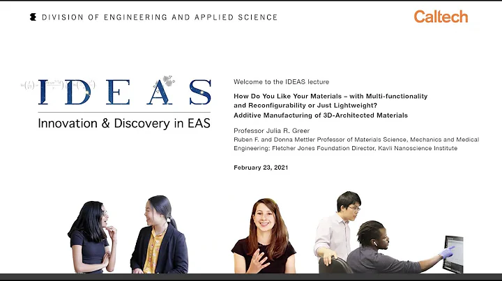 IDEAS Lecture: How Do You Like Your Materials - J....