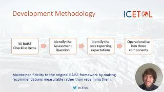 597 From Reporting Guideline to Reporting Quality Instrument  Developing RAISE QI for Artificial Int