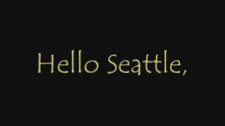 Video thumbnail of "Owl City - Hello Seattle (Lyrics)"