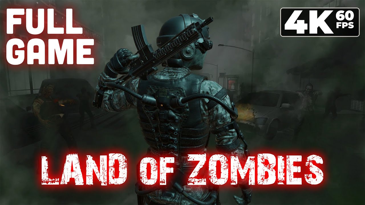 Land of Zombies (PC) Full Game 4K60 Walkthrough No Commentary YouTube