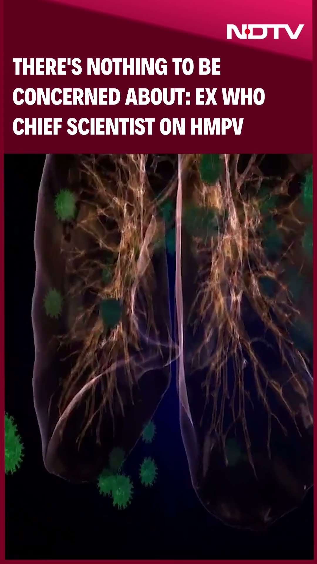 HMPV Virus | There's Nothing To Be Concerned About: Ex WHO Chief Scientist On HMPV Mutations
