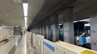 【静かなモーター】横浜市営地下鉄舞岡駅4000系普通湘南台行き到着