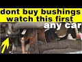 dont buy sway bar bushings ever again just do this and problem fixed any make/year/model