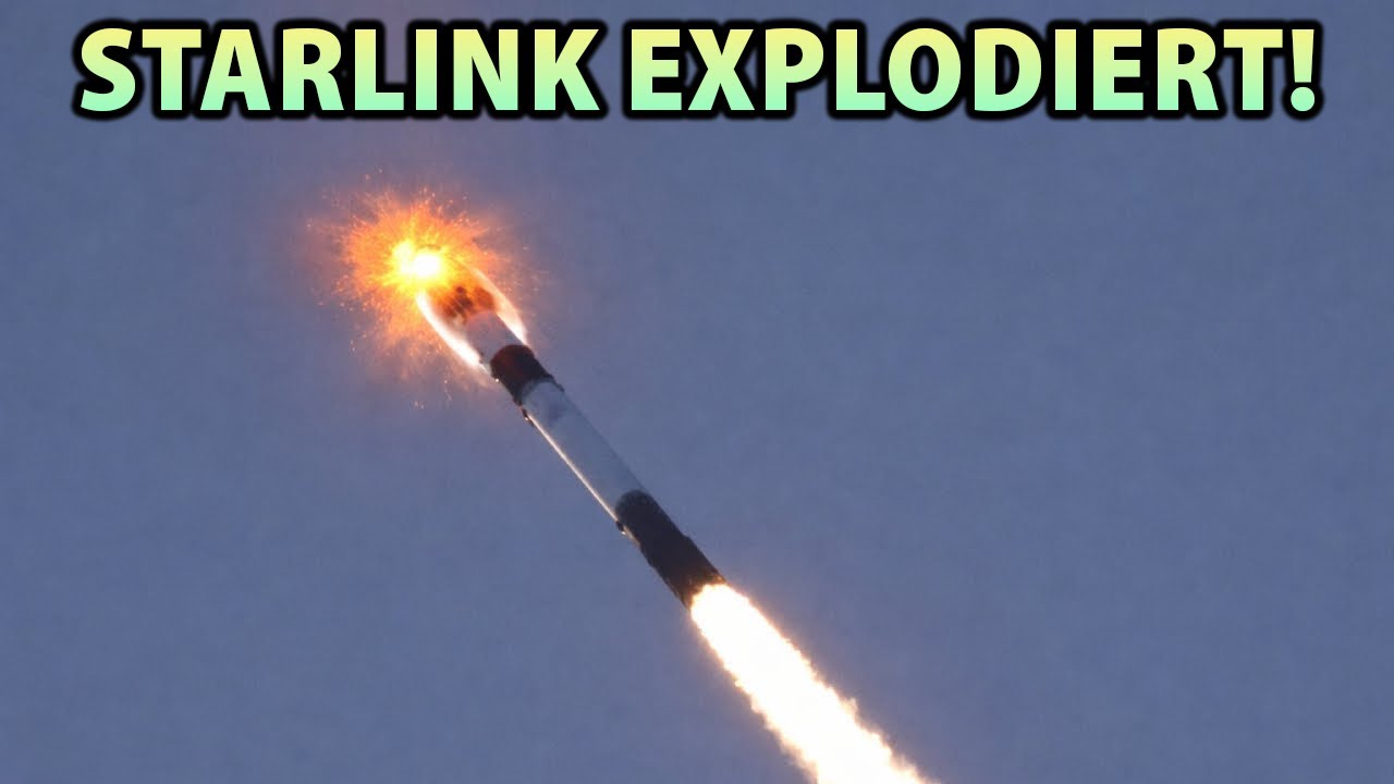 SpaceXs Starlink ist gerade explodiert – zum ersten Mal auf Kamera festgehalten!