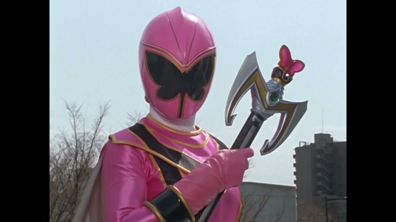 Magiranger & Mystic Force - Pink Ranger's Magic (Japanese footages VS American footages)