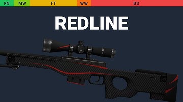AWP Redline - Skin Float And Wear Preview