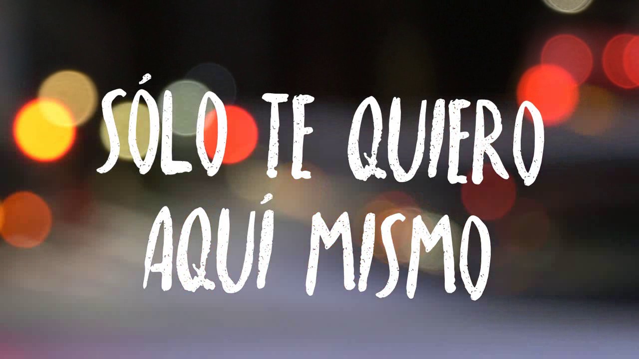 To my love en español letra