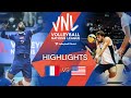 🇫🇷 FRA vs. 🇺🇸 USA - Highlights Week 3 | Men's VNL 2022