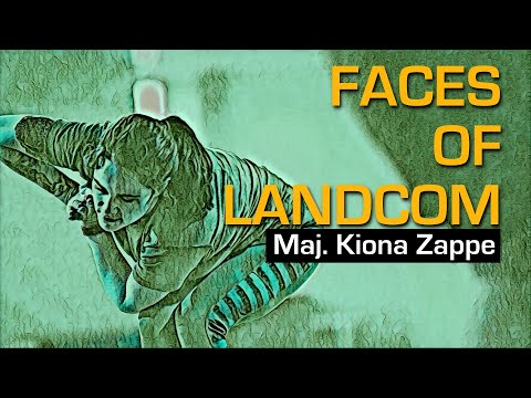 Faces of LANDCOM: Maj. Kiona Zappe