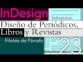 InDesign Filetes de Párrafo