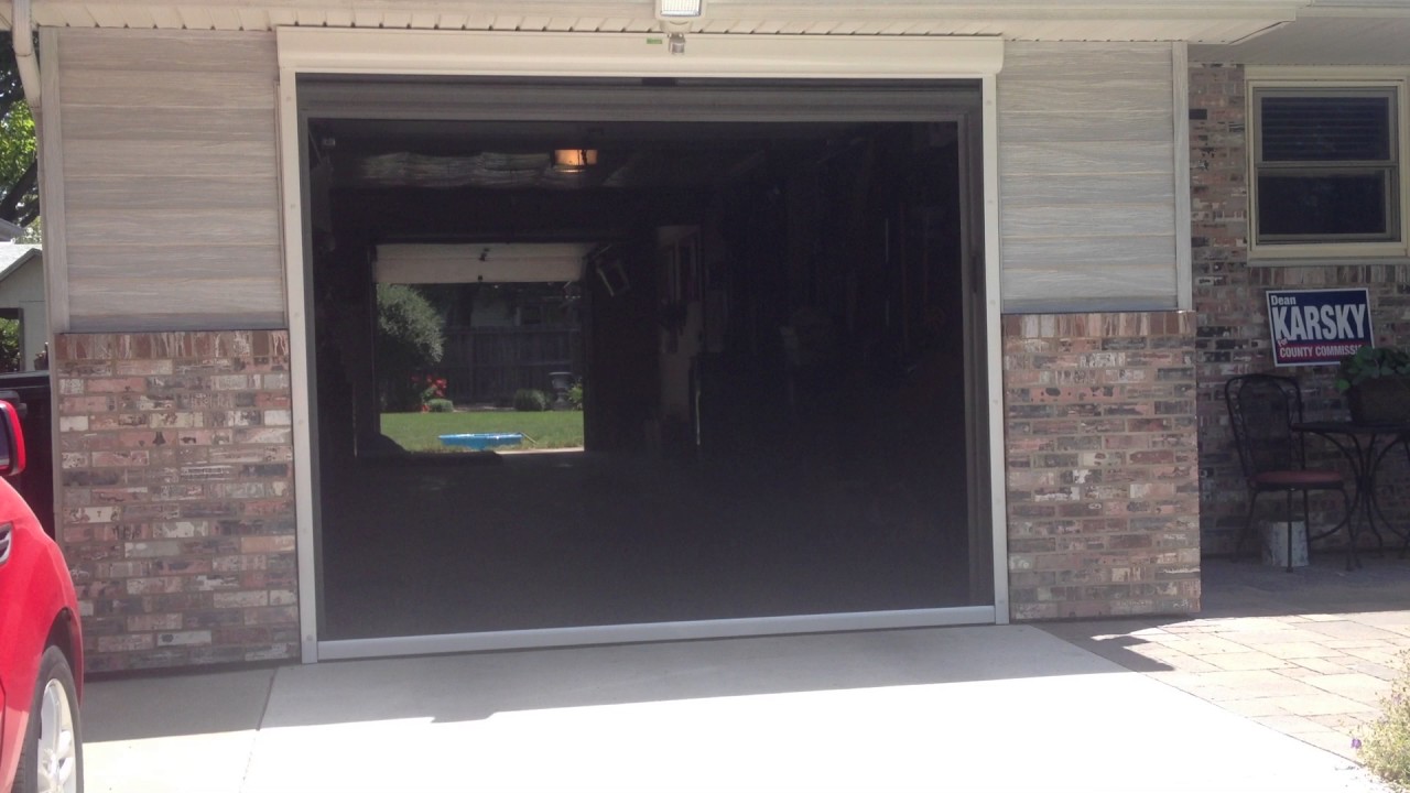 18 New Garage door screen system video for New Ideas