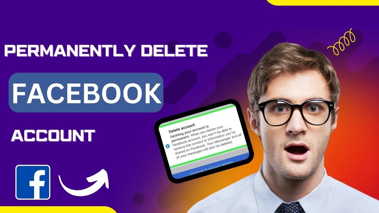 How to Permanently Delete Your Facebook Account - YouTube