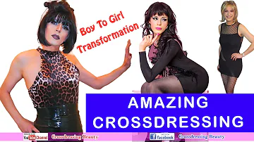 Exploring the art of crossdressing photo collections | male to female transformation | crossdresser