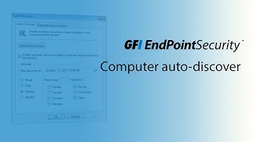 Computer auto discovery | GFI EndPointSecurity