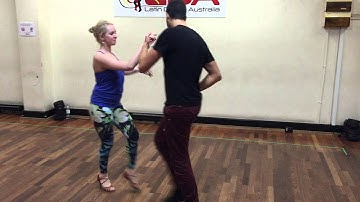 Advanced Salsa Move #297 - The Dip and Butt Sweep