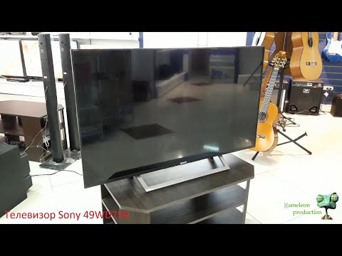 Обзор телевизора Sony 49WD759
